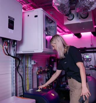 App-Ansicht mit Waermepumpe, PV, Speicher, Wallbox und Smart Home.